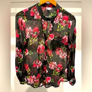 KUT from Kloth Sheer Shirt